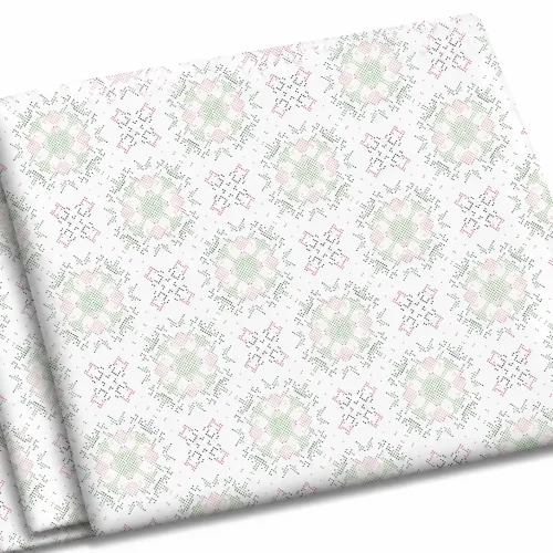 پارچه چاپی طرح هندسی