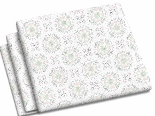 پارچه چاپی طرح هندسی