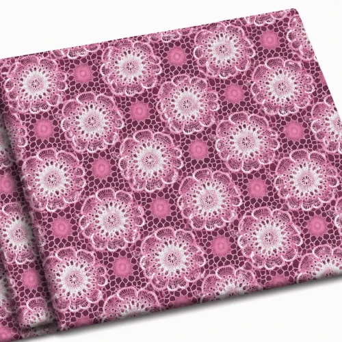 پارچه چاپی طرح هندسی