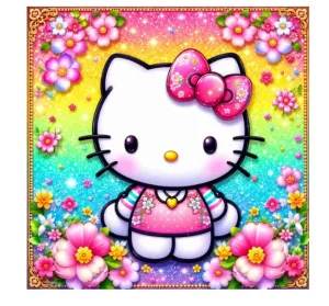 برچسب حرارتی طرح کیتی