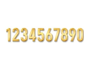 برچسب حرارتی طرح اعداد