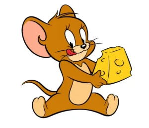 برچسب حرارتی طرح تام و جری