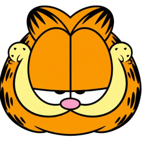 برچسب حرارتی طرح گارفیلد