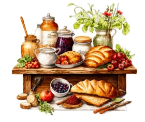برچسب حرارتی طرح آشپزخانه