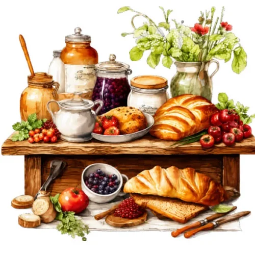 برچسب حرارتی طرح آشپزخانه