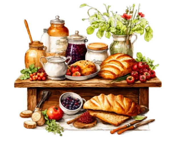 برچسب حرارتی طرح آشپزخانه