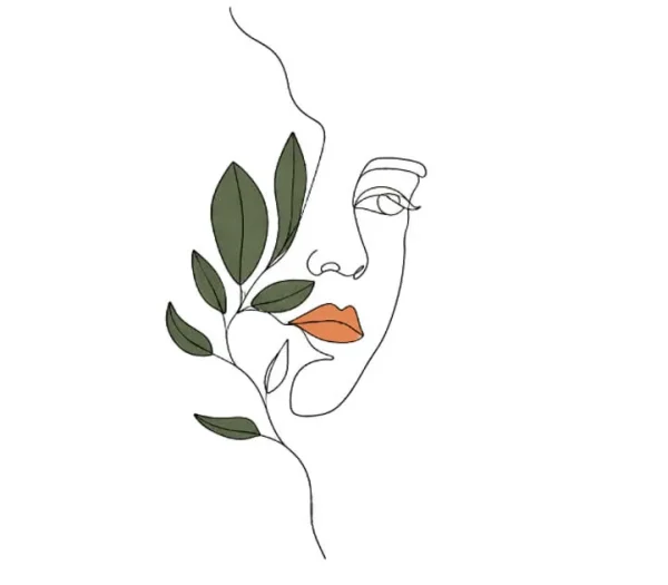 برچسب حرارتی طرح لاین آرت