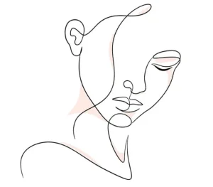 برچسب حرارتی طرح لاین آرت