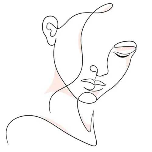 برچسب حرارتی طرح لاین آرت