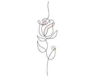 برچسب حرارتی طرح لاین آرت