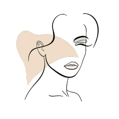 برچسب حرارتی طرح لاین آرت