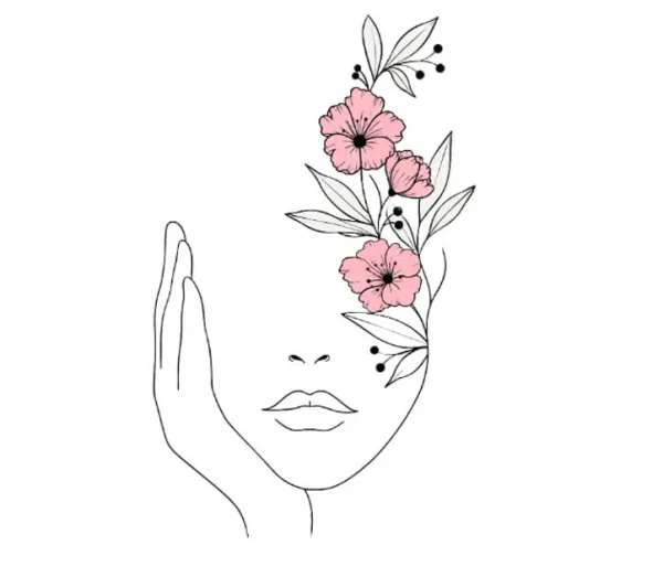 برچسب حرارتی طرح لاین آرت
